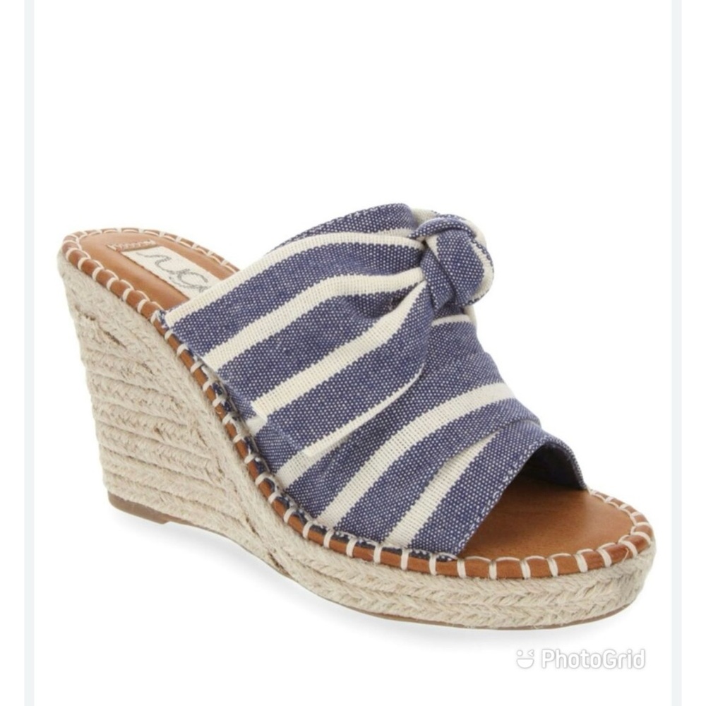 Sugar Kids Striped Espadrille Sandals